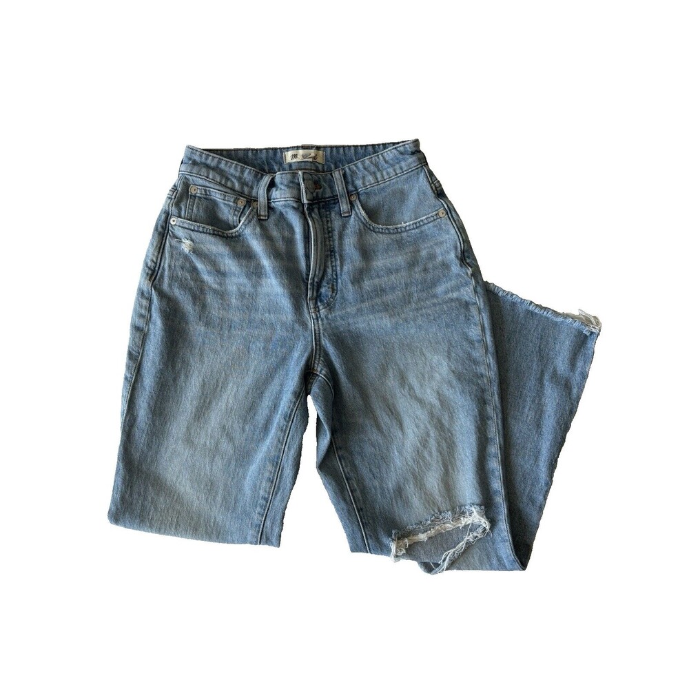 Madewell Jeans Womens 26 The Curvy Perfect Vintage‎ High Rise Denim Light Wash